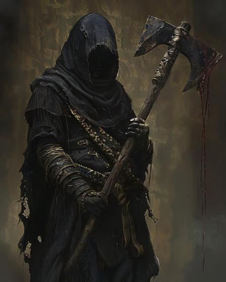 Executioners costume illustration