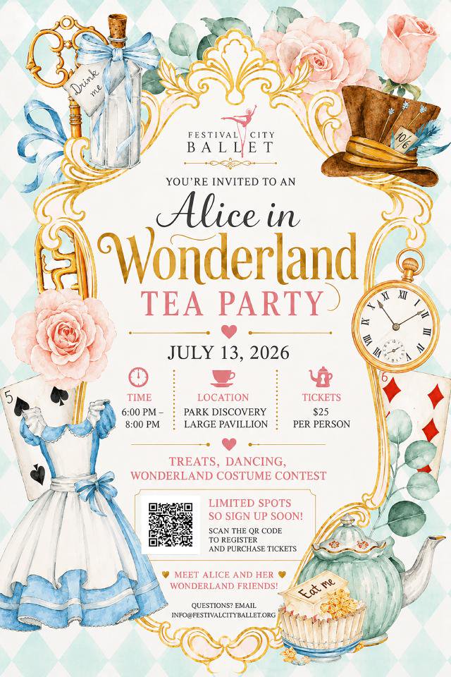 Alice in Wonderland Tea Party